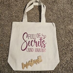 Handcrafted canva tote